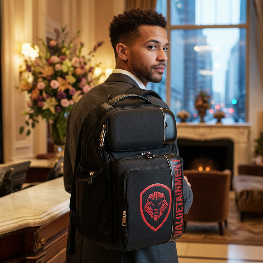 **Limited Edition** 1 of 250 Black & Red VT Weekender Backpack