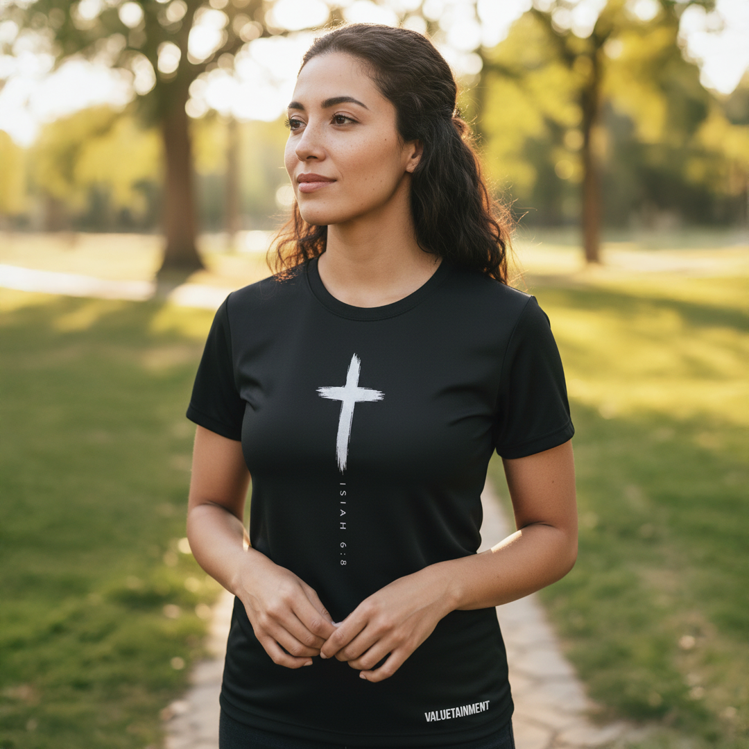 Women's Here Am I Send Me Short Sleeve T-Shirt