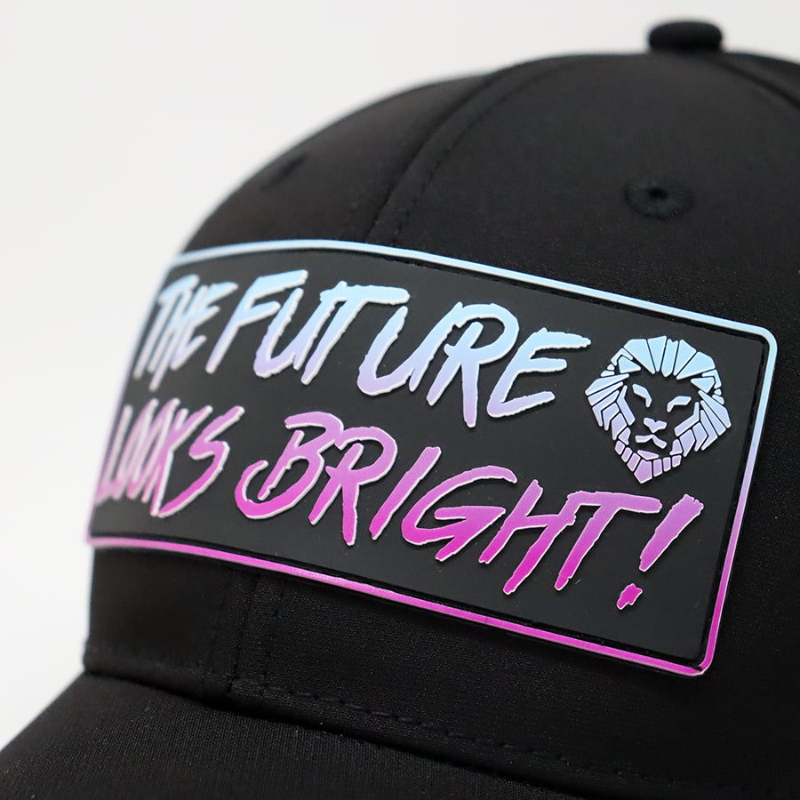 Future Looks Bright Miami Gradient Logo Snapback Hat