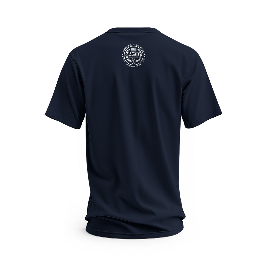 One Nation Under God 250 Short Sleeve T-Shirt