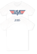 Men's USA Stripe Short Sleeve T-Shirt