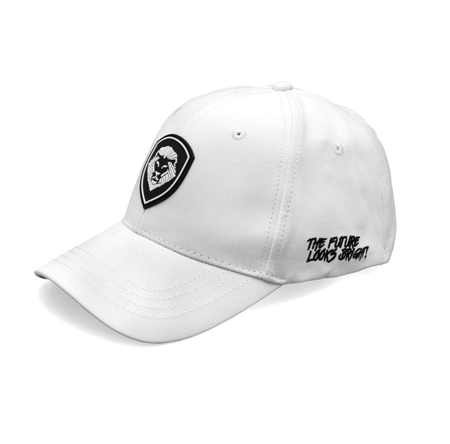 Kids VT Shield Logo Future Looks Bright White Snapback Hat