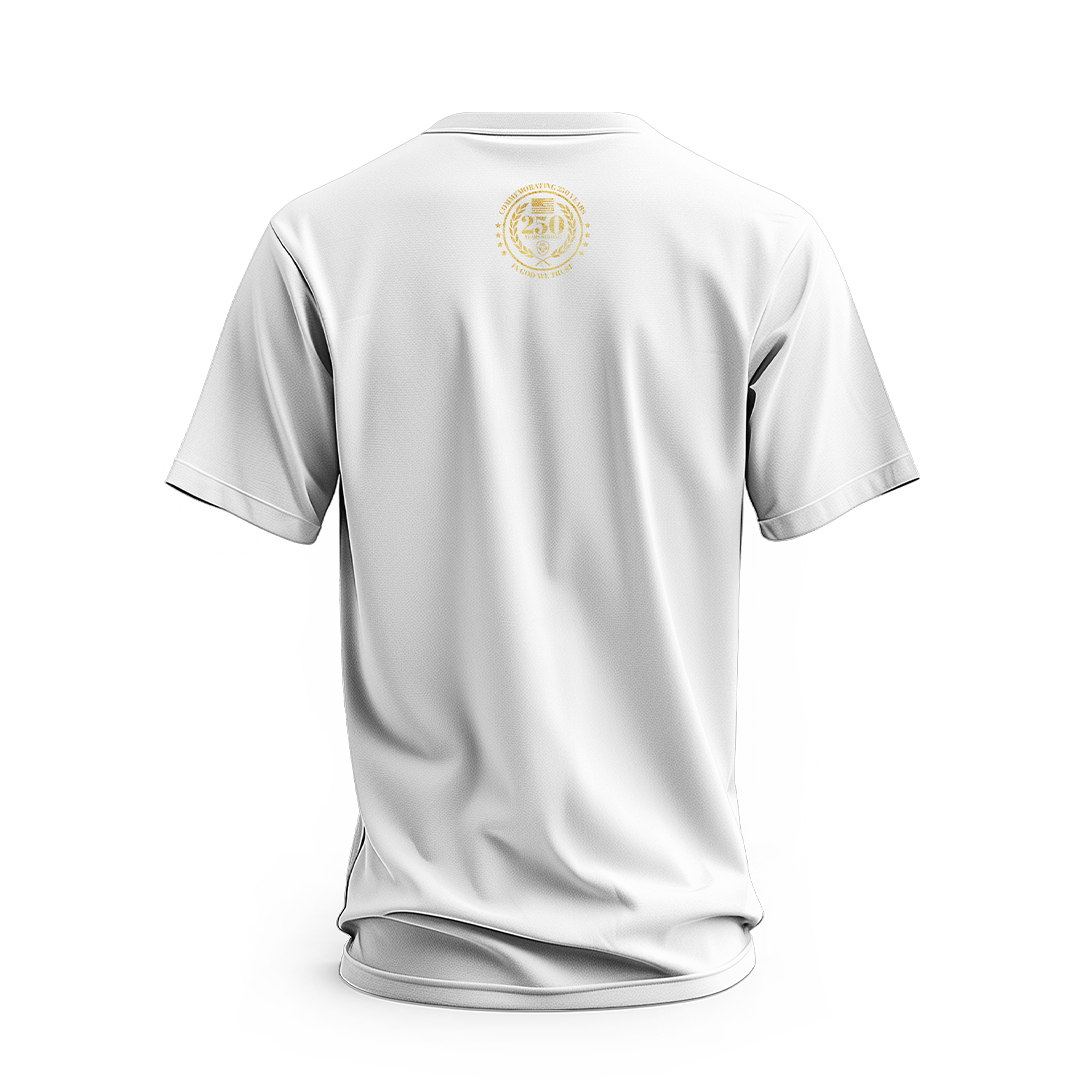 Future Looks Bright USA 250 Gold Short Sleeve T-Shirt