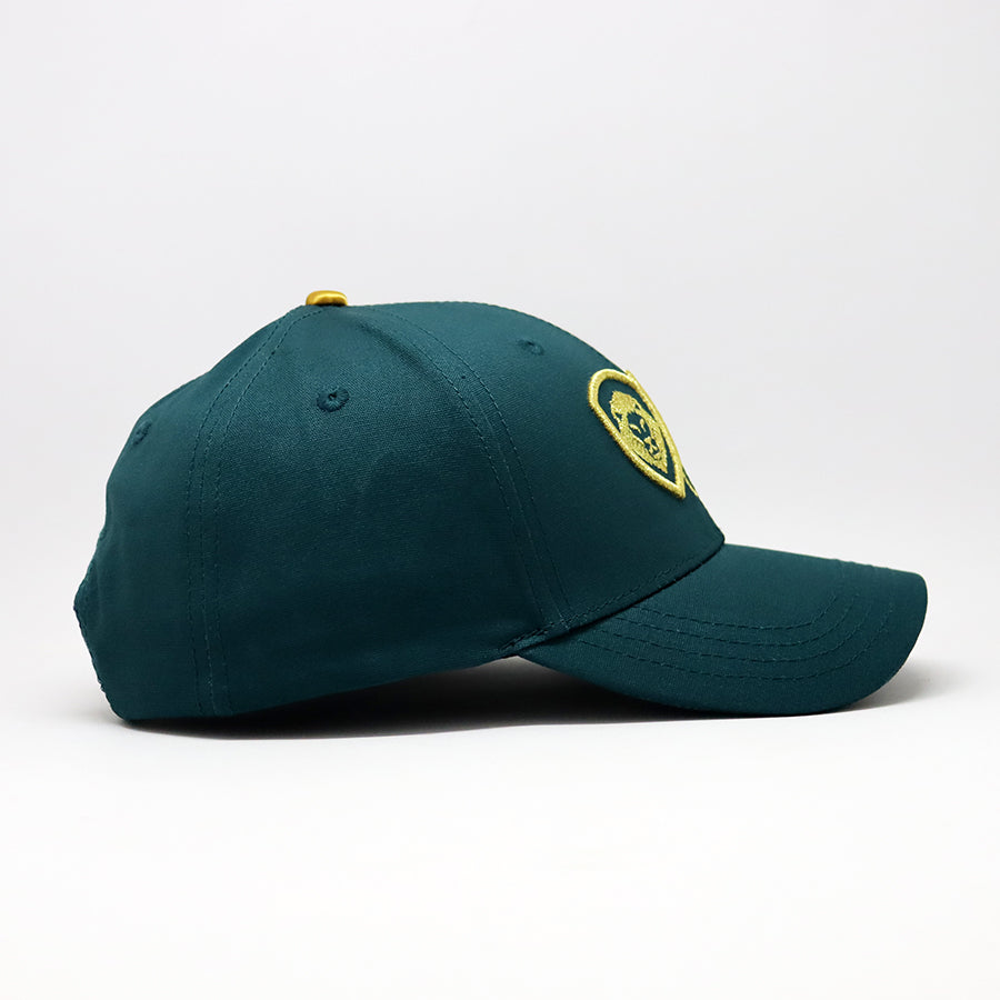 Future Looks Bright Boss Lady Hunter Green and Gold Snapback