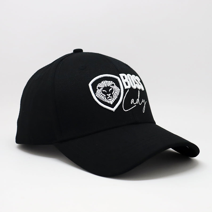 Future Looks Bright Boss Lady Black and White Snapback