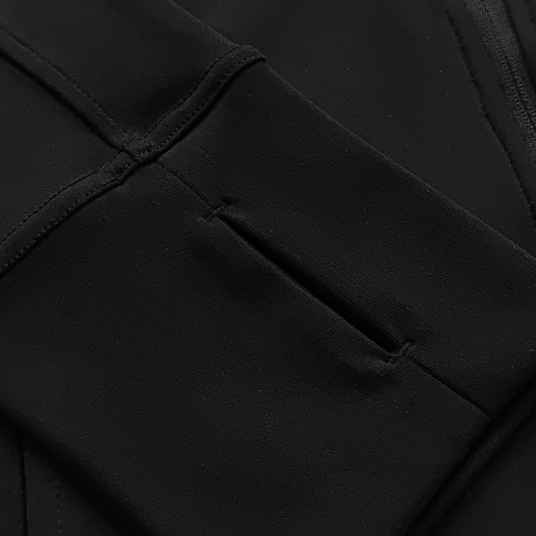 Women's Valuetainment VT Logo Black Performance Full Zip Up Jacket