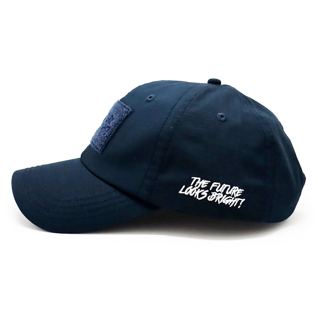 Future Looks Bright Navy Patch Snapback Hat