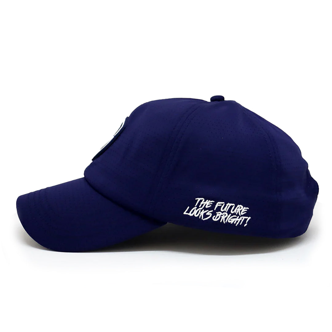 VT Shield Future Looks Bright Navy Velcro Performance Perforated Hat