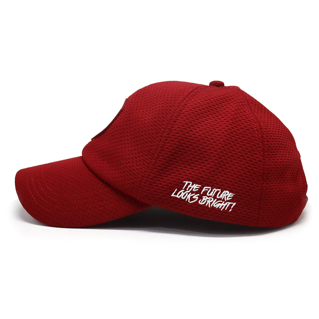 VT Shield Future Looks Bright Burgundy Velcro Performance Hat