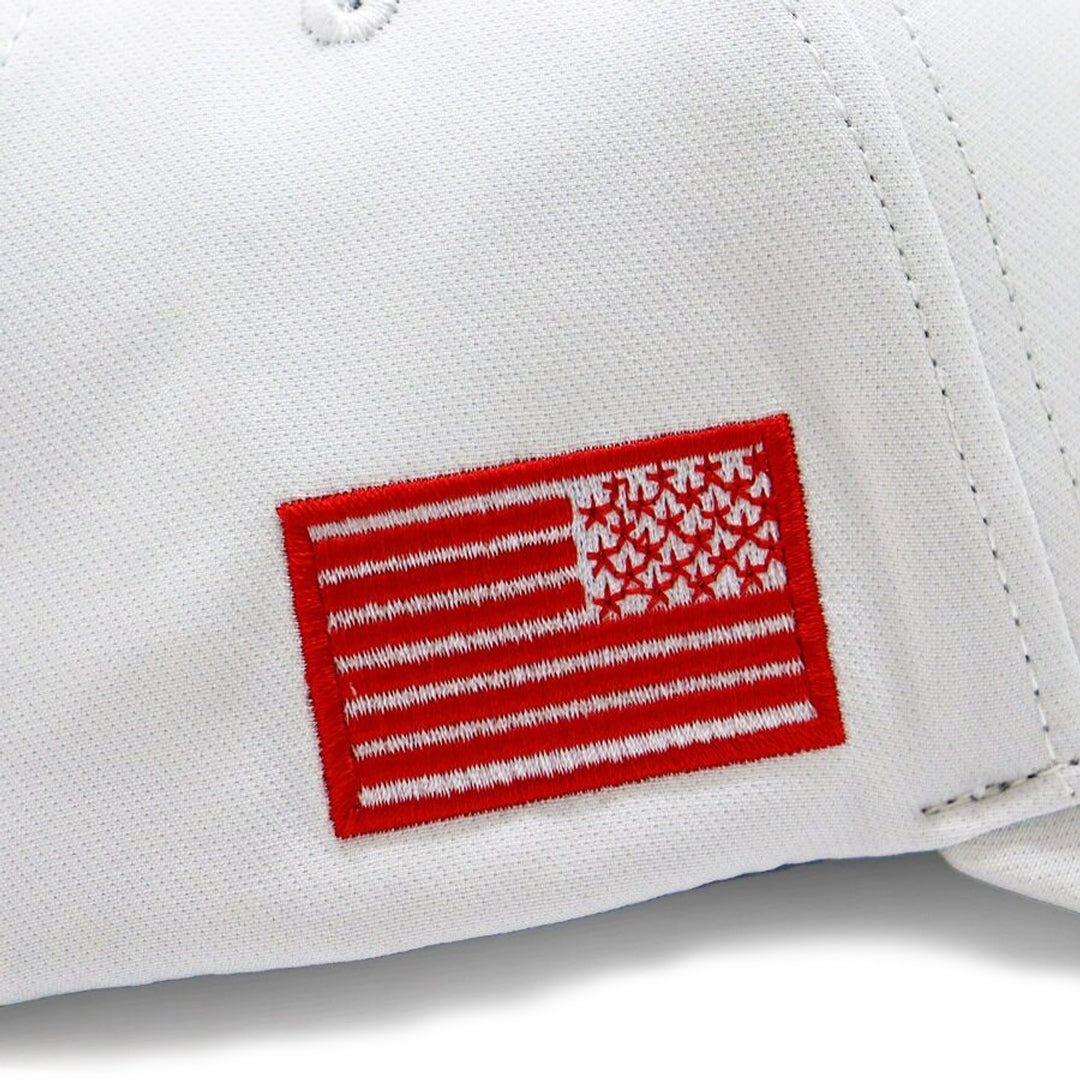 The Future Looks Bright White Election Snapback hat