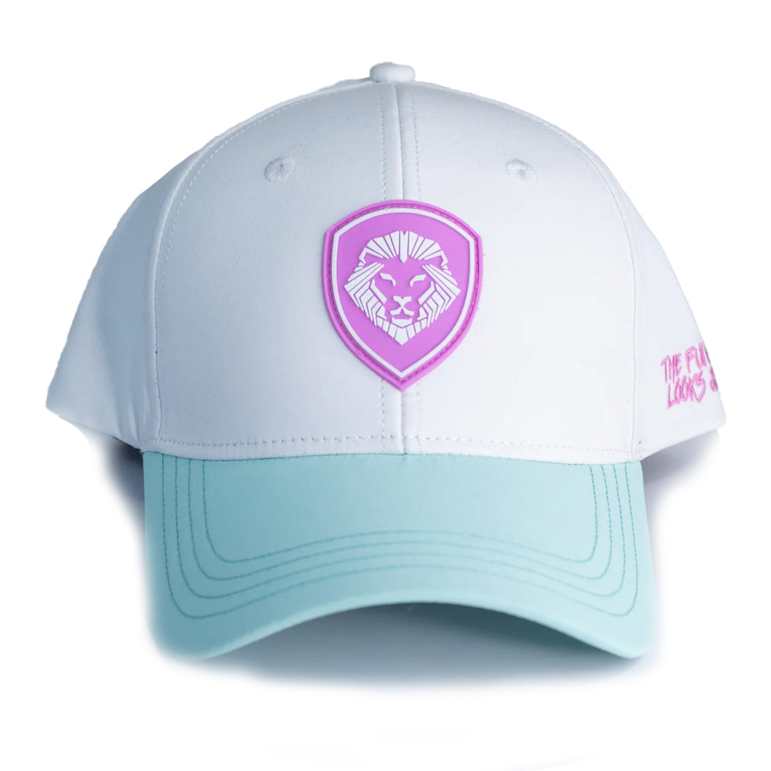 VT Shield Logo Future Looks Bright Miami Vice Snapback Hat