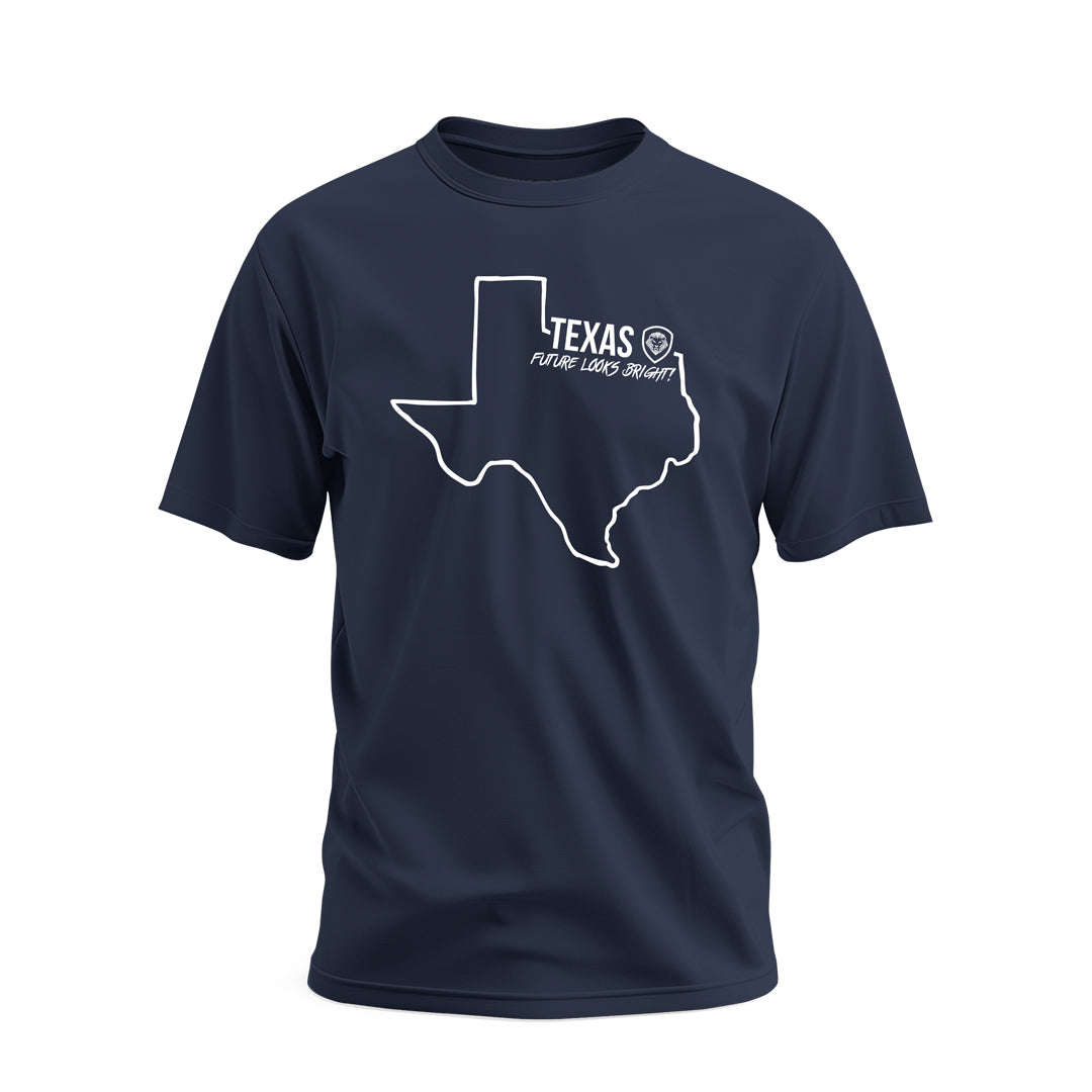 Future Looks Bright Texas State Short Sleeve T-Shirt
