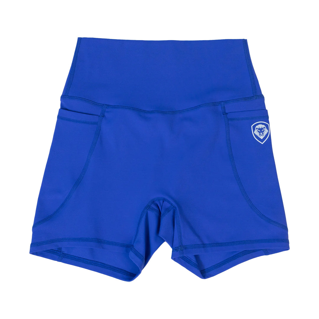 Women's Royal Blue Biker Shorts