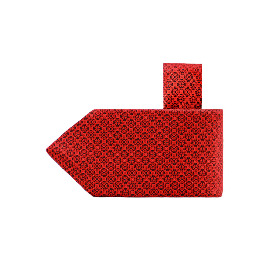Limited Edition - Valuetainment x Stefano Ricci Red & Black Luxury Tie (1 of 50)