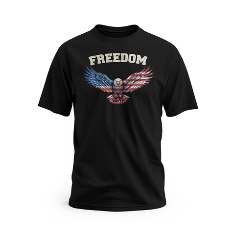 FLB American Freedom Black Short Sleeve T-Shirt