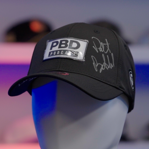 PBD Autographed Podcast Black Snapback Hat