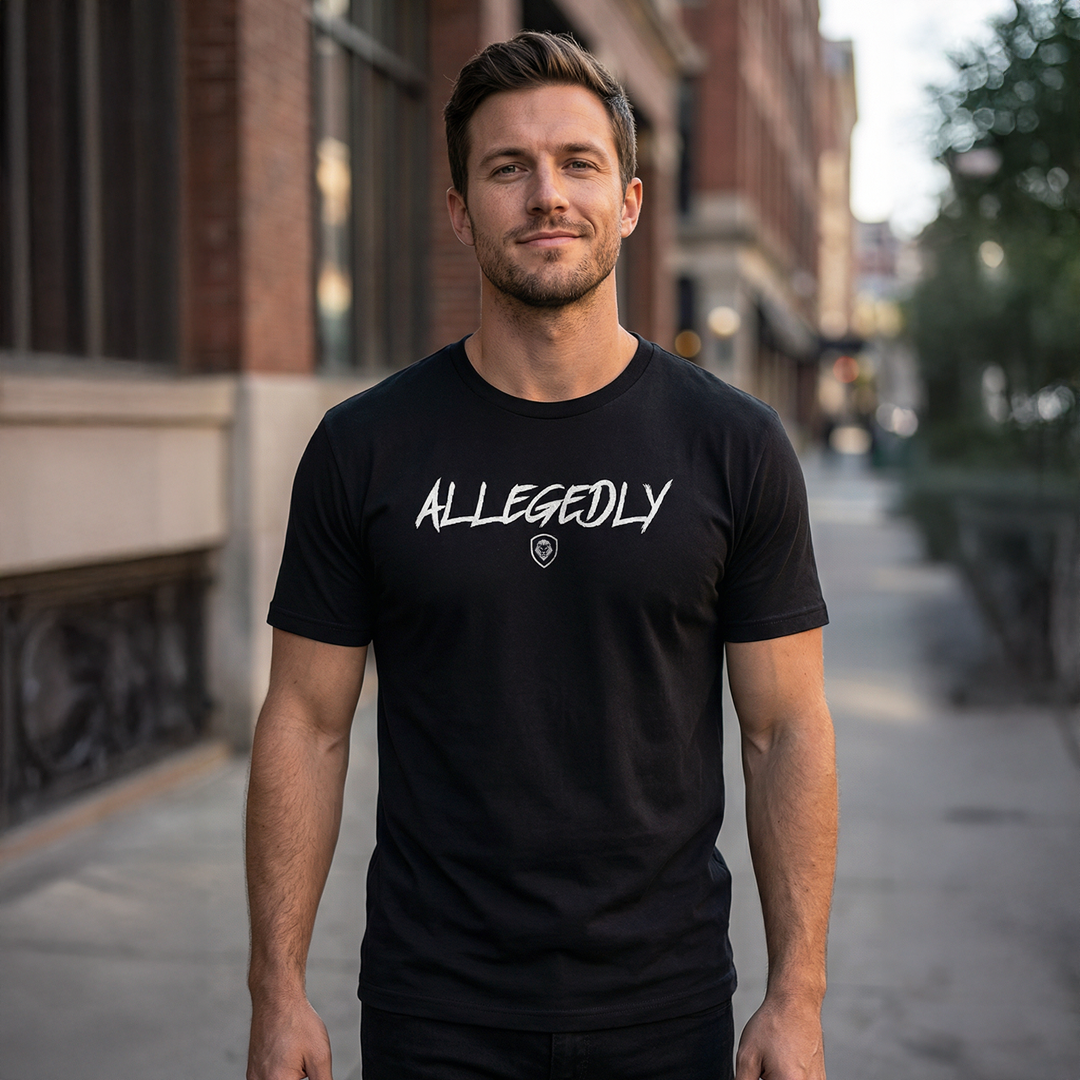 Allegedly Black Short Sleeve T-Shirt