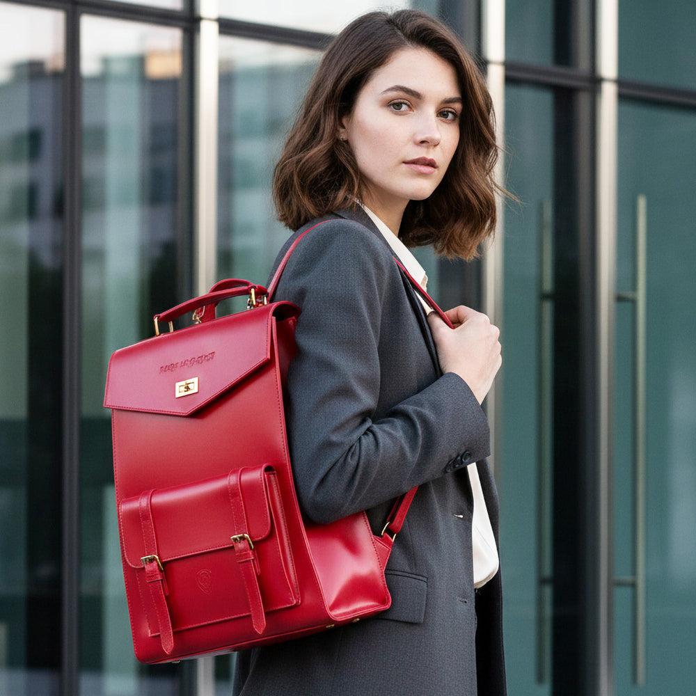 VT Leather Premium Backpack