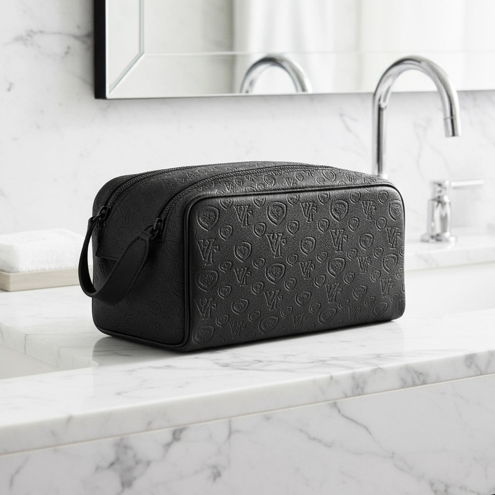 VT Debossed Toiletry Bag