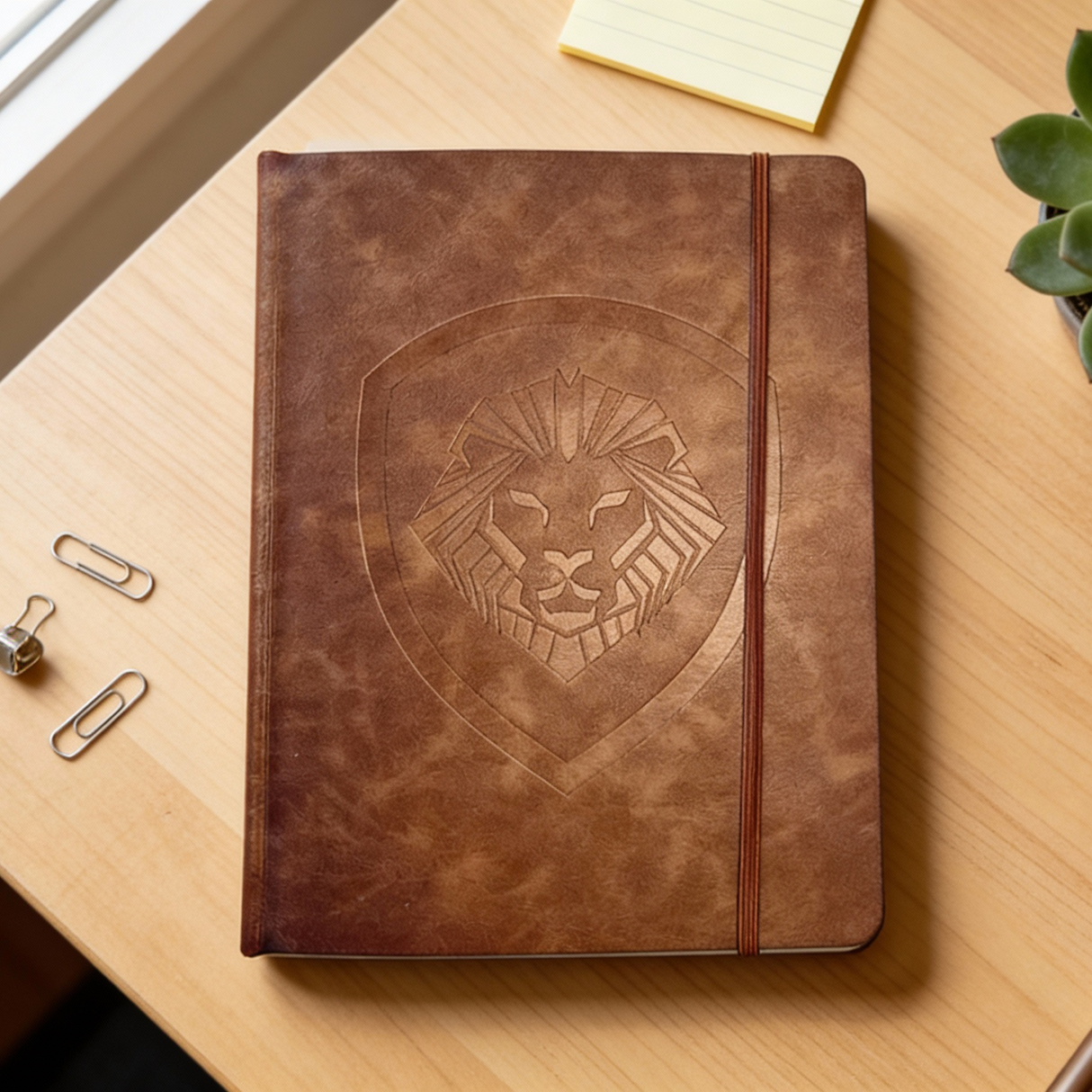 Valuetainment Leather Journal Notebook
