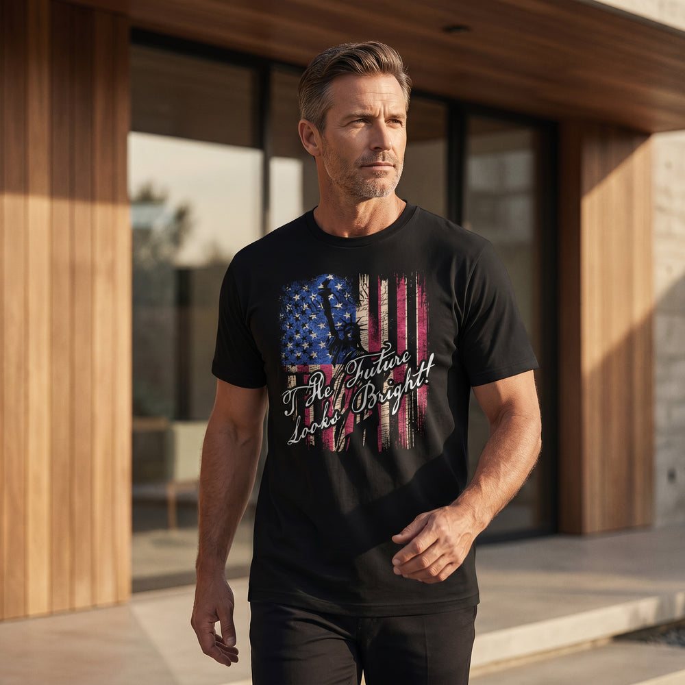 VT Statue of Liberty Flag Tee