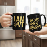 I AM VT Black and Yellow Valuetainment mug