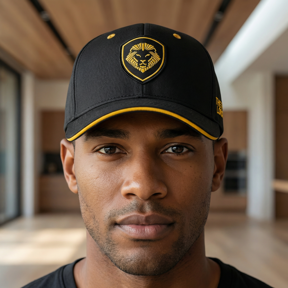 VT Lion Shield Logo Flex Fit Hat