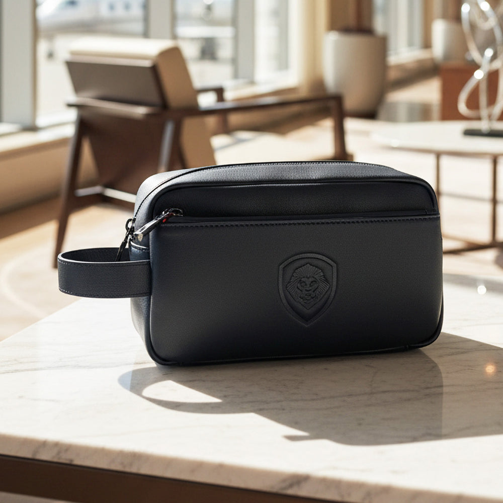 VT Toiletry Leather Bag