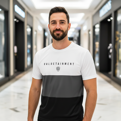 Future Looks Bright Lion Shield White Tri Color Premium Short Sleeve T-Shirt