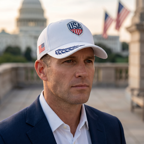 Limited Edition FLB USA 250 Heritage White Snapback Hat