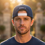Here Am I Send Me Isaiah 6:8 Navy Snapback Hat