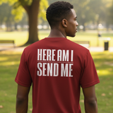 Men's Isaiah 6:8 Here am I Send Me Short Sleeve T-Shirt
