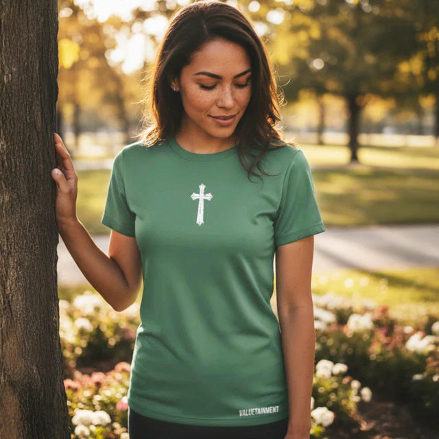 Women's Faith Over Fear Short Sleeves T-Shirt