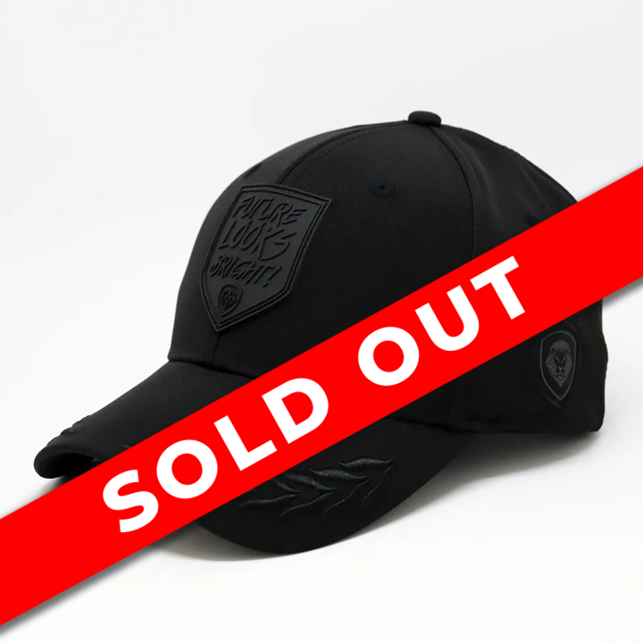 **Limited Edition** 1 of 150 Future Looks Bright Black Out Snapback Hat