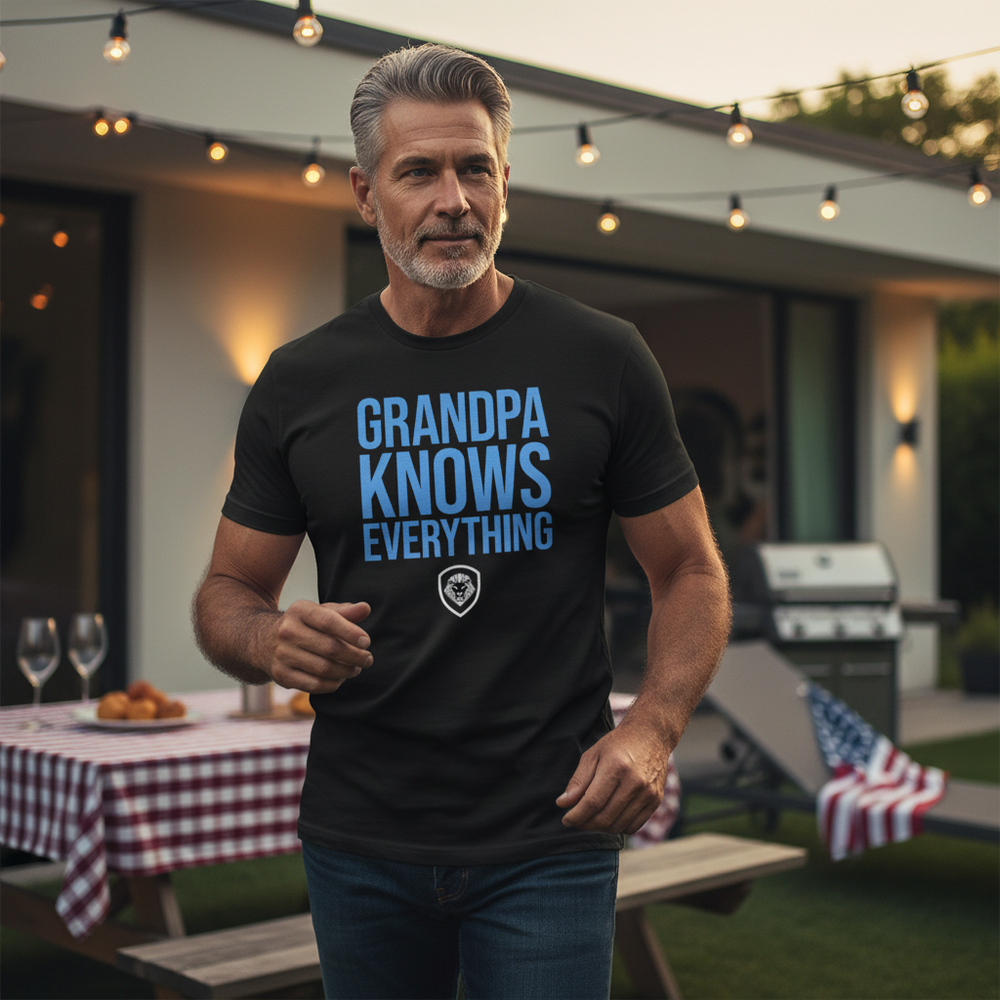 VT Grandpa Knows Everything Tee