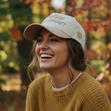 Future Looks Bright Beige Snapback hat