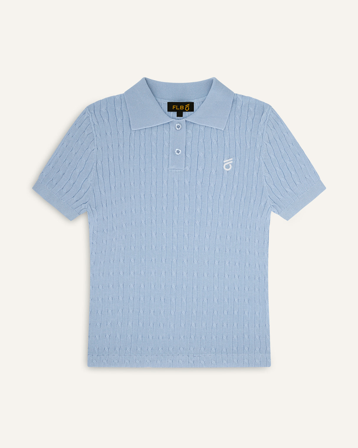 FLB Cable Knit Polo