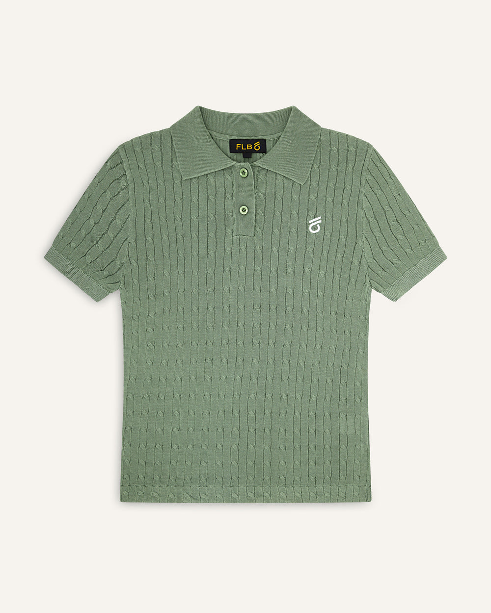 FLB Cable Knit Polo
