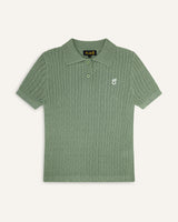 FLB Cable Knit Polo