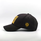 Faith Over Fear Hebrews 11:1 Black and Gold Snapback