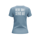 Women's Here Am I Send Me Short Sleeve T-Shirt