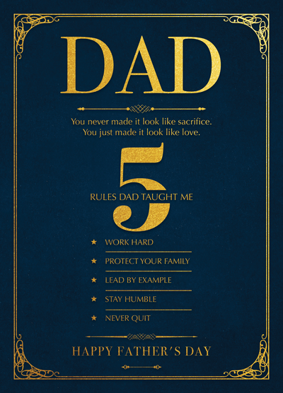 Father's Day Kit Card