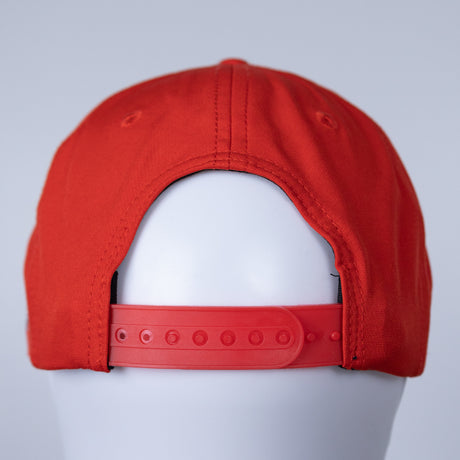 FLB Snapback Hat - Red & White