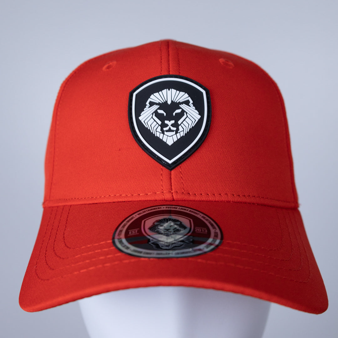 FLB Snapback Hat - Red & White