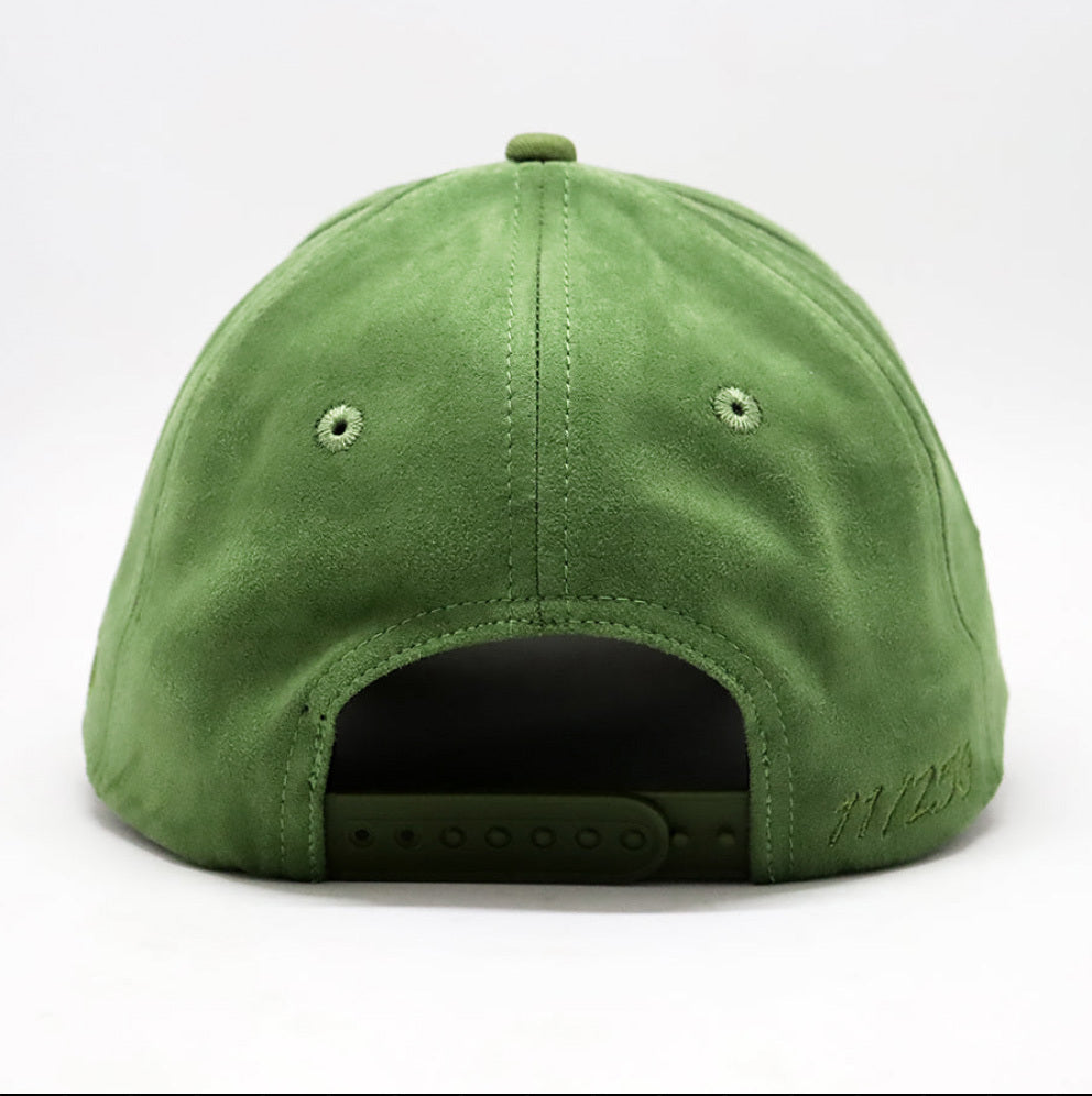 Limited Edition 1 of 250 Visionary Crest Olive Green Snapback Hat