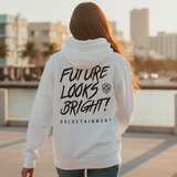 Future Looks Bright Pullover Hoodie - White