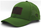 VT Green Flag Patch Hat