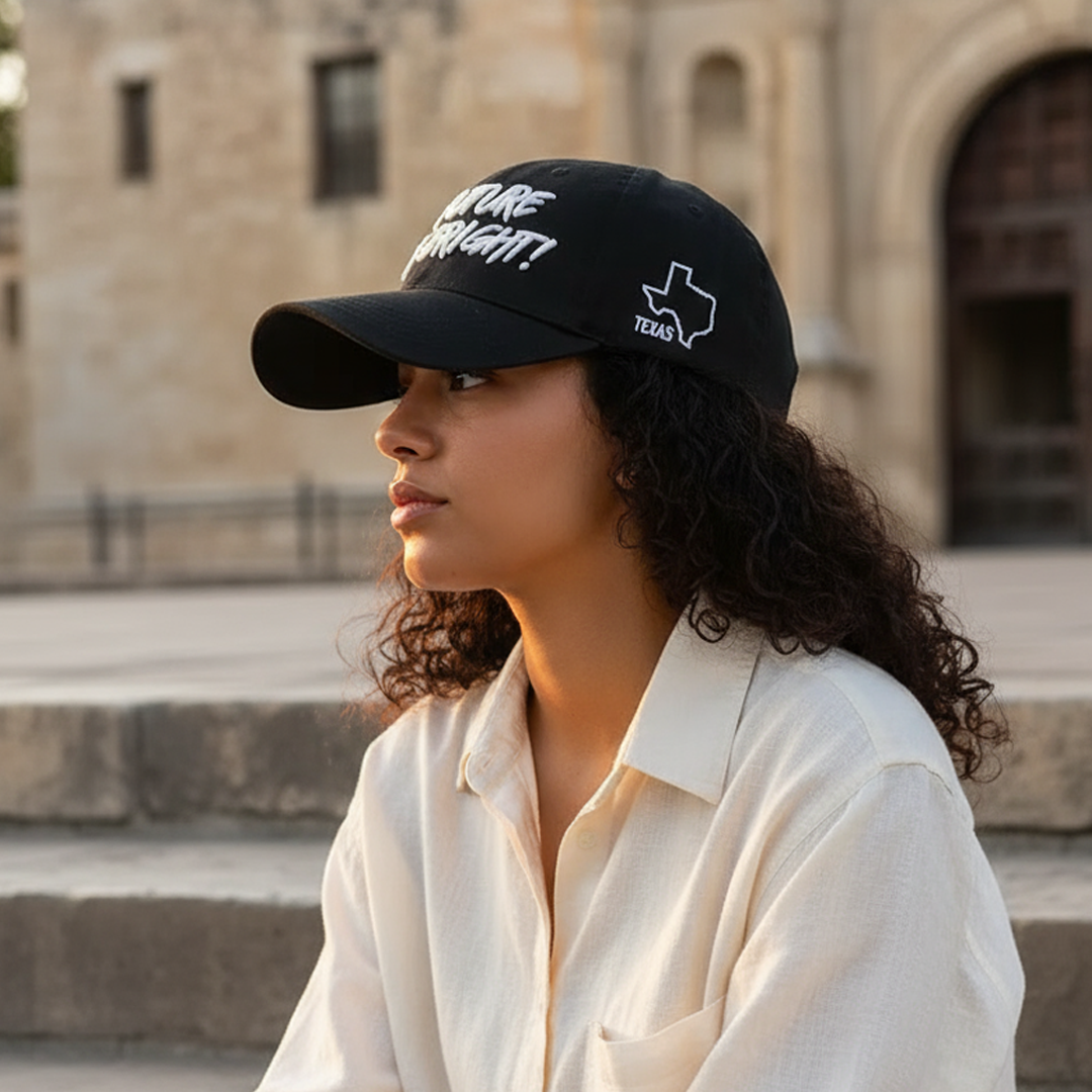 Texas State Future Looks Bright Black Snapback Hat
