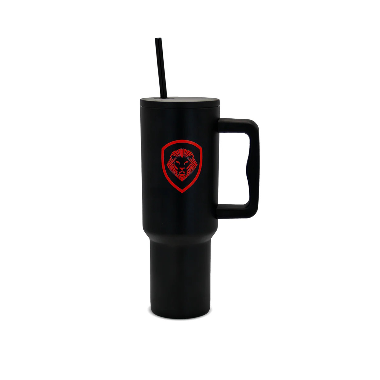 Future Looks Bright Black And Red Stainless Steel 40 oz Rambler Mug
