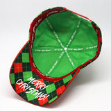 Future Looks Bright Christmas Argyle Lion Shield Snapback Hat